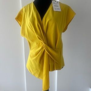 Zara Yellow Top | M